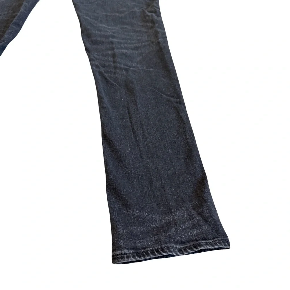 American Eagle Flex Black Denim Skinny Straight Jeans Stretch Size 32 Men's